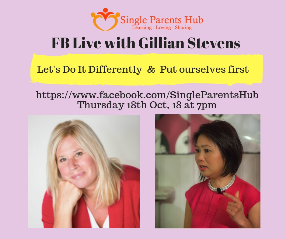 “Why should we put ourselves first” FB live with Gillian Stevens